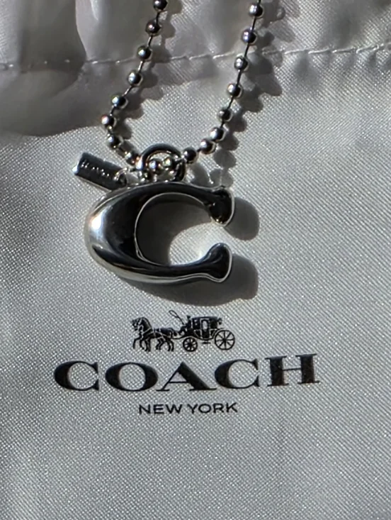 NWT Coach Signature 'C' Logo Charm - Picture 3 of 6